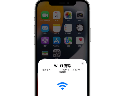 益阳苹果15维修店分享iPhone15如何共享Wi-Fi密码 