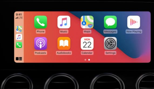 益阳apple维修网点分享如何将iPhone连接到CarPlay 